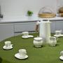 Imagem de Conjunto 6 Xícaras De Porcelana Com P/ Café Chá Birds Design 90ml Luxuosas Wolff