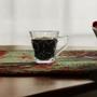 Imagem de Conjunto 6 Xícaras Vidro Transparente 150ml Decoração Cantinho Do Café Chá Expresso Design Clássico