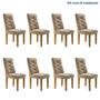 Imagem de Conjunto 8 Cadeiras Estofadas Germany