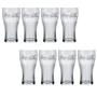 Imagem de Conjunto 8 Copo de Vidro 470ML Coca-Cola Transparente Nadir
