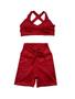 Imagem de Conjunto Academia Feminino Fitness Short e Top c/ bojo