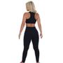 Imagem de Conjunto Academia Legging Top Nadador Fristyle Suplex Fitness Feminino