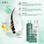 Imagem de Conjunto ALIKA para Cabelos: Shampoo, Condicionador e 2 Sérums para Crescimento