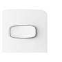 Imagem de Conjunto Alumbra Gracia 4X2 Branco Com Placa 1 Simples + 1Tomada 85329
