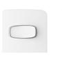 Imagem de Conjunto Alumbra Gracia 4X2 Branco Com Placa 1 Simples + 1Tomada 85329