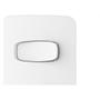 Imagem de Conjunto Alumbra Gracia 4X2 Branco Com Placa 2 Simples 85324