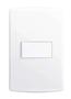 Imagem de Conjunto Alumbra SIENA 4x2 Interruptor Simples 10A