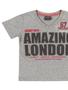Imagem de Conjunto Amazing London Camiseta Malha e Bermuda Popeline Quimby