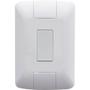 Imagem de Conjunto Aria Branco 4x2 com 1 Interruptor Simples de 6 Ampères e 250 Volts - 57241001 - TRAMONTINA