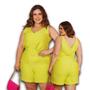 Imagem de Conjunto Aruba Regata e Short c/Cinto Forrado Plus Size