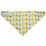 Imagem de Conjunto Babadores Bandana para Bebê 02 Peças - Losango Amarelo