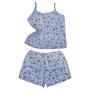 Imagem de Conjunto Baby Doll Feminino De Dormir Estampado Curto