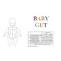 Imagem de Conjunto Baby Gut menina body c/ short coração branco/rosa claro