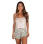 Imagem de Conjunto Baby Short Doll Bordado Estampado Sortido Atacado