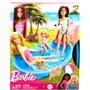 Imagem de Conjunto Barbie Estate Glam Piscina com Boneca Loira Mattel