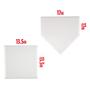 Imagem de Conjunto básico Franklin Sports MLB Baseball com home plate