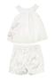 Imagem de Conjunto Bata Shorts Off White Pupi