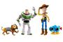 Imagem de Conjunto Baú De Brinquedos Do Menino Andy - 04 Bonecos Colecionáveis Toy Story Disney Mattel: Buzz Lightyear + Woody + Slinky + Lenny