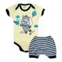 Imagem de Conjunto Bebê Body Zebra Amarelo