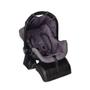 Imagem de Conjunto Bebê Conforto Grid Preto Cinza Com Base - Galzerano