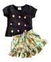 Imagem de Conjunto Bebê Feminino Blusa MC + Short Fakini
