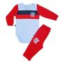 Imagem de Conjunto Bebê Flamengo Body e Calça Oficial