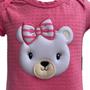 Imagem de Conjunto Bebê Menina Bata com Calcinha Ursinha Kyly