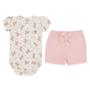 Imagem de Conjunto Bebê Menina Body/Shorts Urso Balão Rosa Mini &amp Co