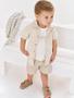 Imagem de Conjunto Bebê Menino Camiseta Authentic, Bermuda E Camisa Branco Divertto