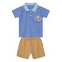 Imagem de Conjunto bebê menino com polo e bermuda Brandili Baby