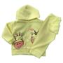 Imagem de Conjunto Bebe Soft Com Capuz Calça Peluciado Inverno P ao G