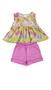 Imagem de Conjunto Bebe Tamanho P/M/G Verão Menina Soletex Solinho