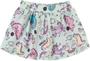Imagem de Conjunto Bebê Unicórnio com short saia Ref. 38112