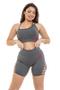 Imagem de Conjunto Bermuda com Faixa e Top Suplex Fitness Feminino