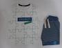 Imagem de Conjunto Bermuda em Moletim Branco Ref D192624 Tam 3