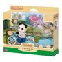 Imagem de Conjunto bicicleta e patins menina panda sylvanian families -epoch