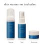 Imagem de Conjunto Bioelements 3-Step Mini Starter - Cuidados com a Pele para Pele Mista