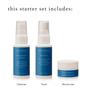 Imagem de Conjunto Bioelements 3-Step Mini Starter para Pele Oleosa - Vegana