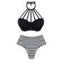 Imagem de Conjunto Biquini Busto Strappy Com Fio Hot Pants Tiras