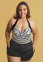 Imagem de Conjunto Biquíni Maio Transpassado Com Short Beach PLus Size