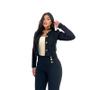 Imagem de Conjunto Blazer e Calça Feminino com Botoes Estilo Ternino Social Elegante  KARINE 2063