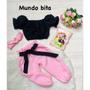 Imagem de Conjunto Blogueirinha Roupa De Menina Infantil Mini Diva Modinha Blogueira Baby Infantil