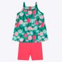 Imagem de Conjunto Blusa Alcinha e Shorts Estampa Variada Infantil Feminino Kyly 1000201