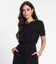 Imagem de Conjunto Blusa Com Calça Pantalona Endless Preto