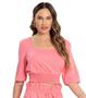 Imagem de Conjunto Blusa Com Shorts Molecotton Lurex Endless Rosa