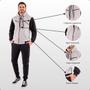 Imagem de Conjunto Blusa de Frio Com Capuz e Ziper + Calça de Moletom