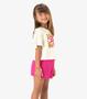 Imagem de Conjunto Blusa E Shorts Estampado Rovi Kids Bege