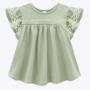 Imagem de Conjunto Blusa Manga Curta e Shorts Verde Infantil Feminino Milon 2000386