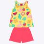 Imagem de Conjunto Blusa Regata e Shorts Infantil Feminino Kyly 1000200