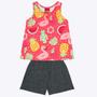 Imagem de Conjunto Blusa Regata e Shorts Infantil Feminino Kyly 1000200